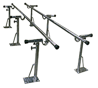 bariatric parallel bars with adjustable width and height Model 4530