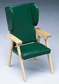 Bailey's Kinder Chair Model 156 shown with Headwing Model 153