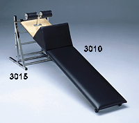 Bailey's Abdominal Exercise Board Model 3010 shown with Chrome Plated Steel Ladder Model 3015