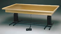 Professional Hi-Low Raised Rim Electric Mat Table - Bailey Model 9610