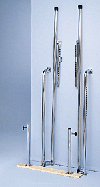 Wall Mounted Parallel Bars shown folded - Bailey Model 595