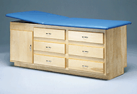 Cabinet table with drawers