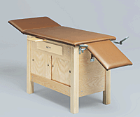 Model 494 Bailey enclosed cabinet-examination table