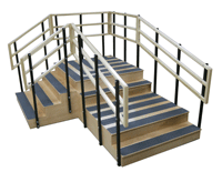 bariatric training stairs model 4535