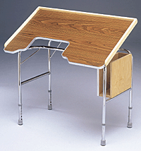 Adjustable Height Tilt Top Work Table  Bailey Model 371