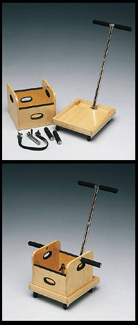 Bailey Model  6020 Work Device combination lifting box and push cart for work simulation